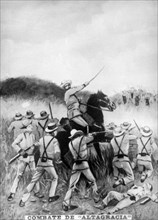 Battle of Altagracia, 22nd June 1895, c1910. Artist: Unknown