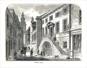 Dyers' Hall, College Street,as Rebuilt 1857. Artist: Walter Thornbury