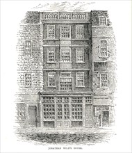Jonathan Wild's House, 1878. Artist: Unknown
