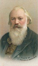 Johannes Brahms (1833-1897) was a German composer and pianist, 1911. Artist: C Brasch