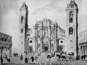 The Cathedral of Havana, (1789), 1920s. Artist: Unknown