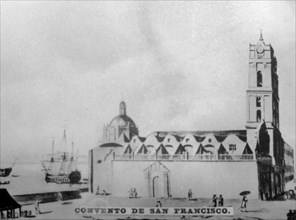 Convent of Saint  Francisco, (1738), 1920s. Artist: Unknown
