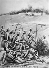 Battle of Palo Seco, (1873), 1920s. Artist: Unknown