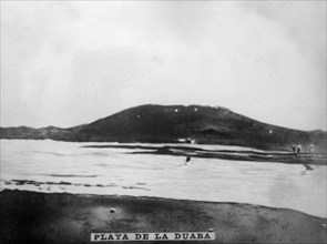 Duaba beach, (1890s), 1920s. Artist: Unknown