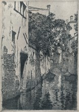 'San Agostino Canal, Venice', c1905 (1914-1915). Artist: Clarence Gagnon.