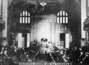 First session of the Chamber, (1902), 1920s. Artist: Unknown