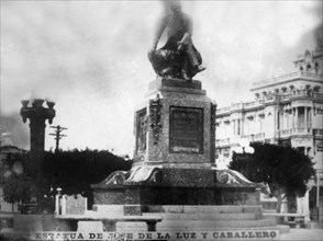 Statue of Don Jose de la Luz Caballero, (1912), 1920s. Artist: Unknown