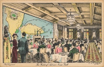 The Waldorf Astoria, Norse Grill, c1930s. Artist: Unknown