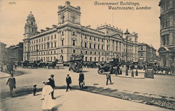 Government Offices Great George Street ('GOGGS'), Westminster, London', c1910. Artist: Unknown