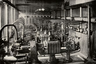 The First Parsons Turbo-Electric Generating Station, c1916. Artist: Unknown