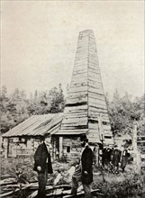 The Drake Well, Pennsylvania, America, 1859. Artist: Unknown
