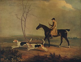 Tom Oldaker, Huntsman of the Berkley Hounds, on Pickle, with the hounds, (1800), 1929. Artist: Unknown