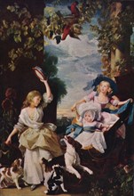 The Three Youngest Daughters of George III, (1785), 1937. Artist: Unknown