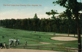 The Golf Links from Country Club, Augusta, Georgia, c1910. Artist: Unknown