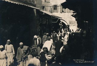 The street called straight, Damascus, Syria, 1936. Artist: Unknown