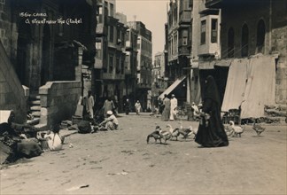 A street near the Citadel, Cairo, Egypt, 1936. Artist: Unknown