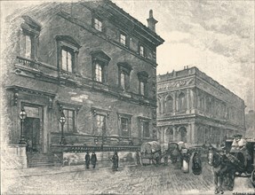Carlton and Reform Clubs, 1896. Artist: Unknown