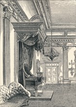 The Throne Room Dublin Castle, 1896. Artist: Unknown