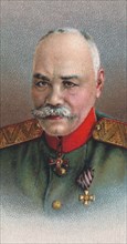 General Mikhail Vasiliyevich Alekseyev (1857-1918), Imperial Russian Army general, 1917. Artist: Unknown