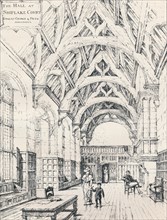 The Hall, Shiplake Court, 1898. Artist: Unknown