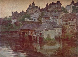 Vue Generale D'Uzerche Et De La Vezere (Cote Sud), 1913.(1914). Artist: Unknown