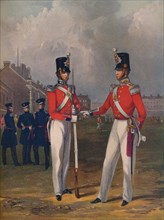 The Hon. Artillery Company-Officer and Private, 1848, (1914).