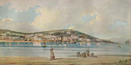 View of Appledore, North Devon, from Instow Sands, 1798, (1919). Artist: Thomas Girtin