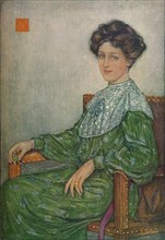 Portrait of Mrs. J. Maltwood, c1892-1906, (1906-7). Artist: Nicolaas Wilhelm Jungmann
