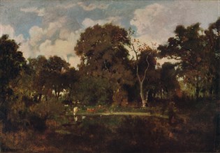La Foret de Fontainebleau, (1906-7). Creator: Rousseau.