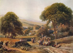 The Harvesters' Return, c1804-1849, (1936). Creator: Peter de Wint.