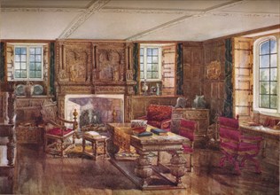 An Elizabethan Living Room, c19th century, (1923). Artist: Unknown
