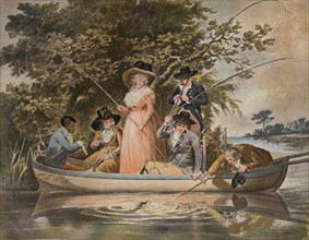 A Party Angling, 1789, (1902). Artist: George Keating