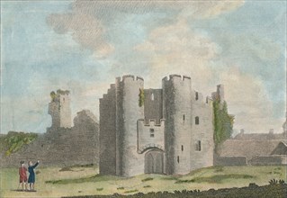 Gate of Pembroke Castle, Pembrokeshire, 1785. Artist: John Newton