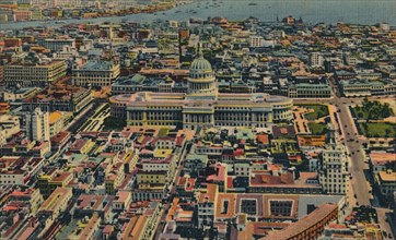 Partial Airview of the City,'Havana, Cuba, c1910. Artist: Unknown