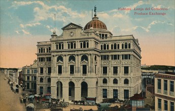 Produce Exchange, Havana, Cuba, c1916. Artist: Unknown