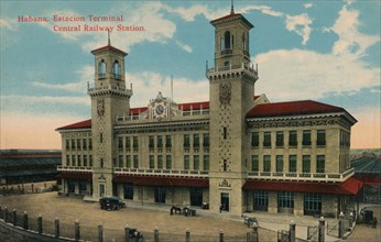 Havana Central Railway Station, Cuba, c1912. Artist: Unknown