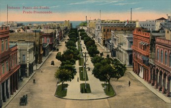 Prado Promenade, Havana, Cuba, 1910. Artist: Unknown