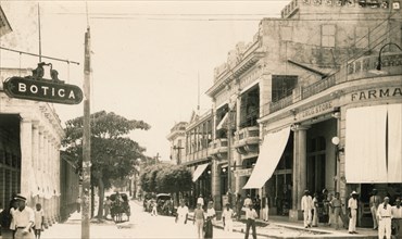 Garcia Street, Guantanamo, Cuba, c1900. Artist: Unknown