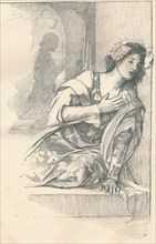 'Portion of illustration for Mrs Blashfield's Parlour Plays''', c1901. Artist: Edwin Howland Blashfield
