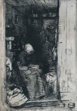 'La Vieille aux Loques', 1858 (1903-1904). Artist: James Abbott McNeill Whistler.