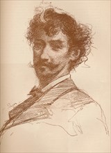 'Portrait of Whistler', 1880 (1903-1904).  Artist: Paul Adolphe Rajon.
