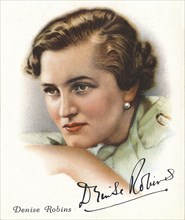 Denise Robins, 1937. Artists: Unknown, WD & HO Wills.