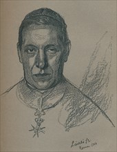 'Sketch-Portrait of His Eminence Cardinal Rampolla', 1900 (1901-1902). Artists: Fulop Laszlo, Philip A de Laszlo.