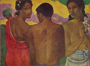 'The Three Tahitians', 1899. Artist: Paul Gauguin.