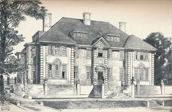 'Design for a house at Hampstead By C. H. B. Quennell', c1913. Artist: Unknown.