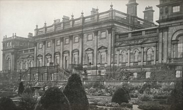 'Harewood House, the residence of the Rt. Hon. The Earl of Harewood', c1913. Artist: Unknown.