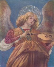 Musical Angel with Violin (fresco)', c15th century. Artist: Melozzo da Forli.