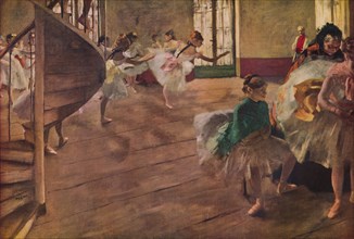 'La Repetition', 1877. Artist: Edgar Degas.
