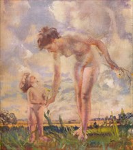 'The Big Sister', c20th century. Artist: Charles Sims.