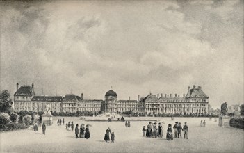 'The Tuileries Palace from the Gardens', 1915. Artist: Unknown.